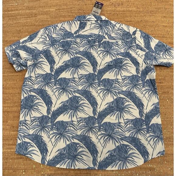 Hurley Blue Casual/Hawaiian Button Down Shirt Size XXL NWT - Picture 5 of 7